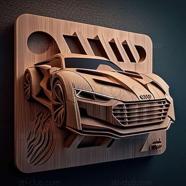3D model Audi e tron Vision Gran Turismo (STL)